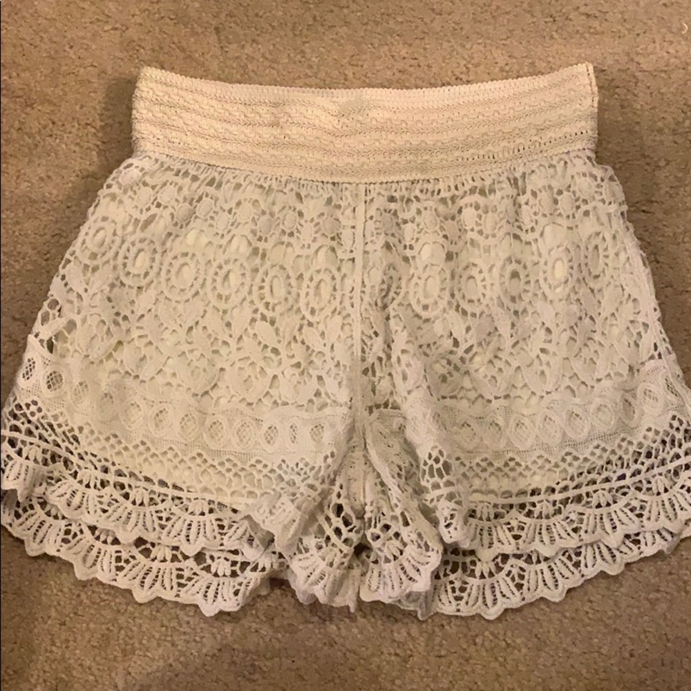 Lace shorts